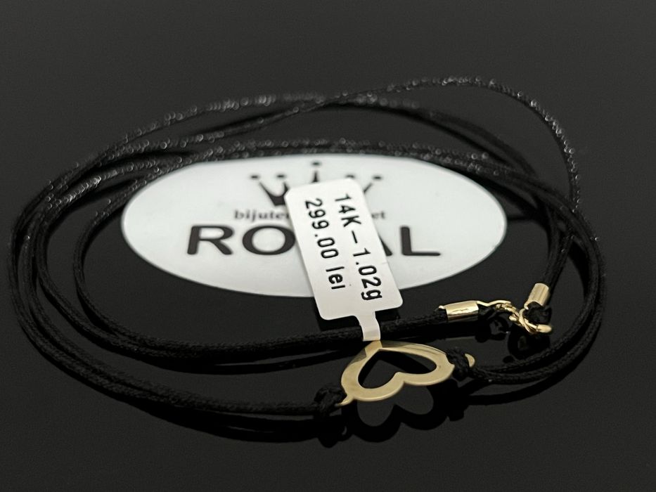Bijuteria Royal CB : Bratara cu snur aur 14k 1,02gr