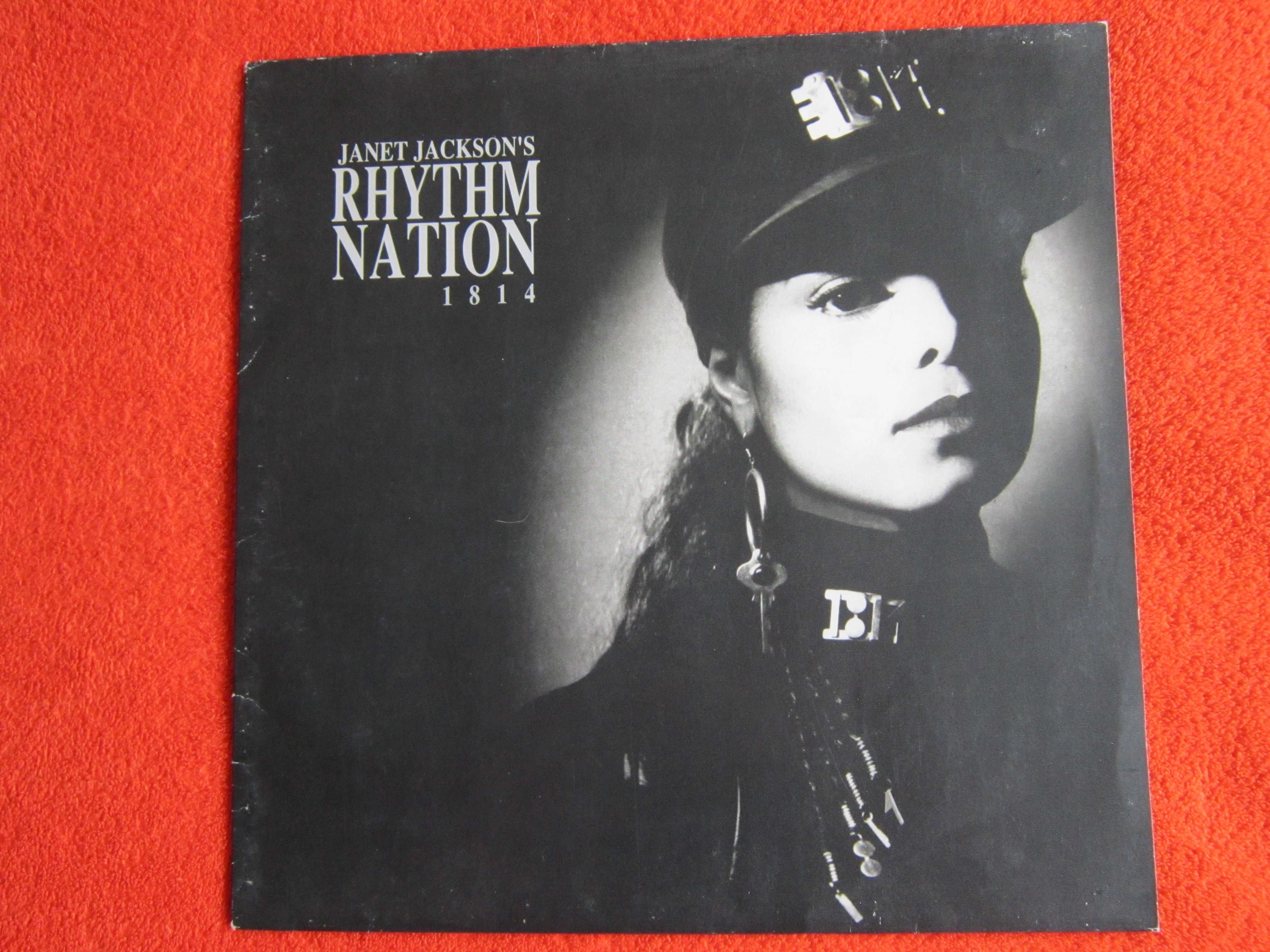 vinil  Janet Jackson-Rhythm Nation 1814- made W.Germany 1989