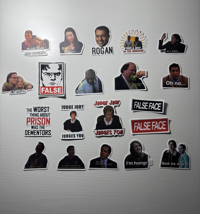 Мемные стикеры наклейки