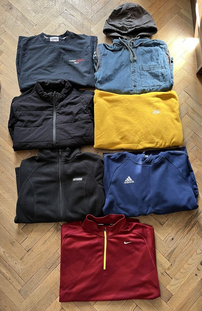 Мъжки горнища Adidas,Nike,Jako,Columbia,Zara