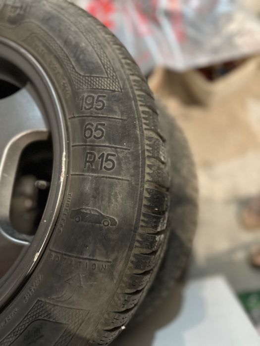 Зимни гуми с джанти 15 цола