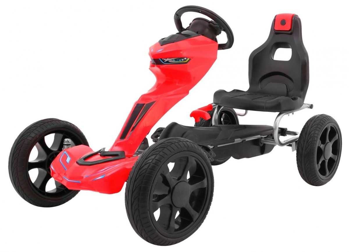 Kart cu pedale pt copii Grand Ride (1502) Rosu