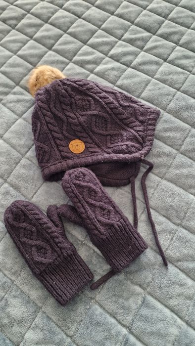 Sapca si manusi 86 92 H&M