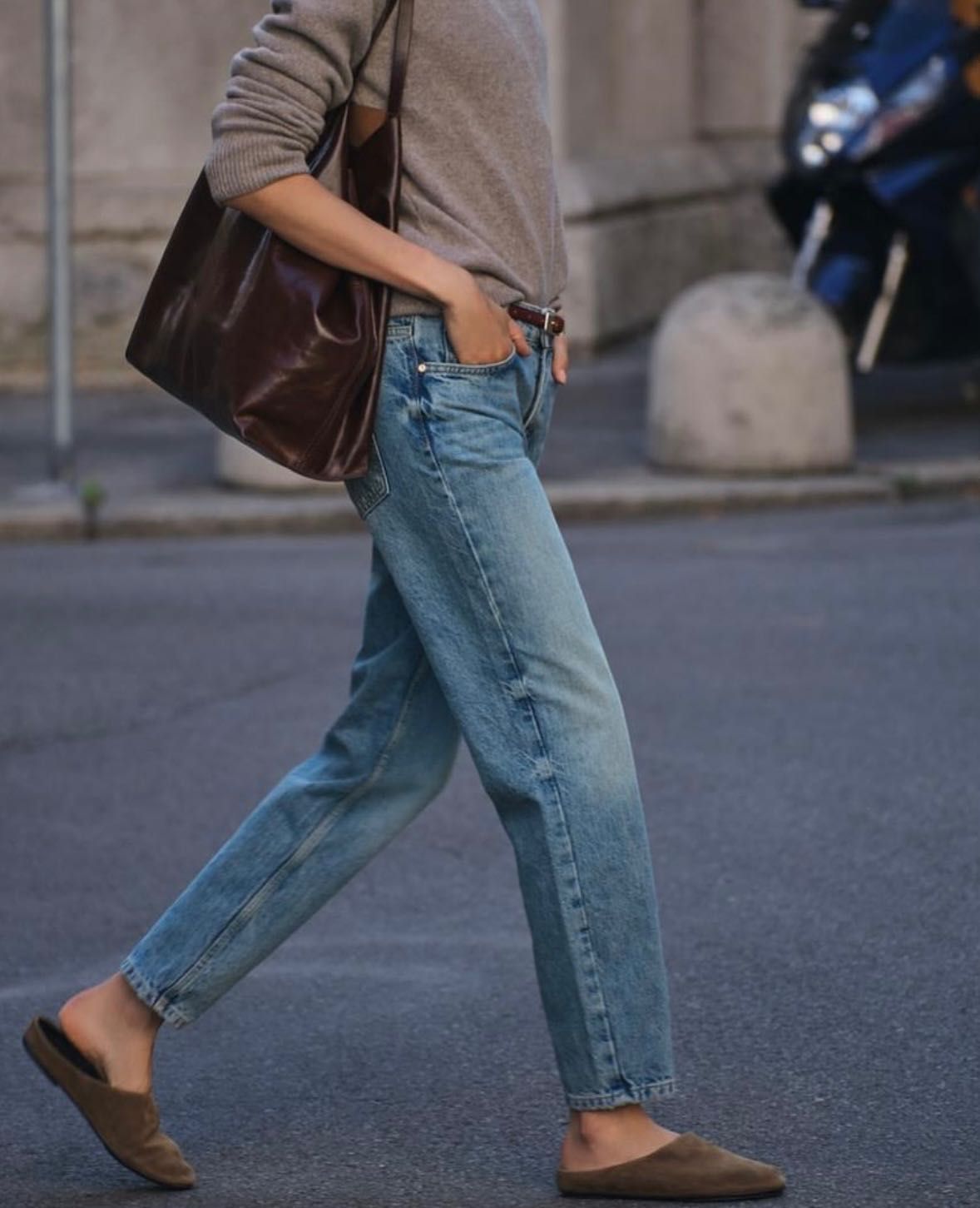 Дънки Zara mom fit