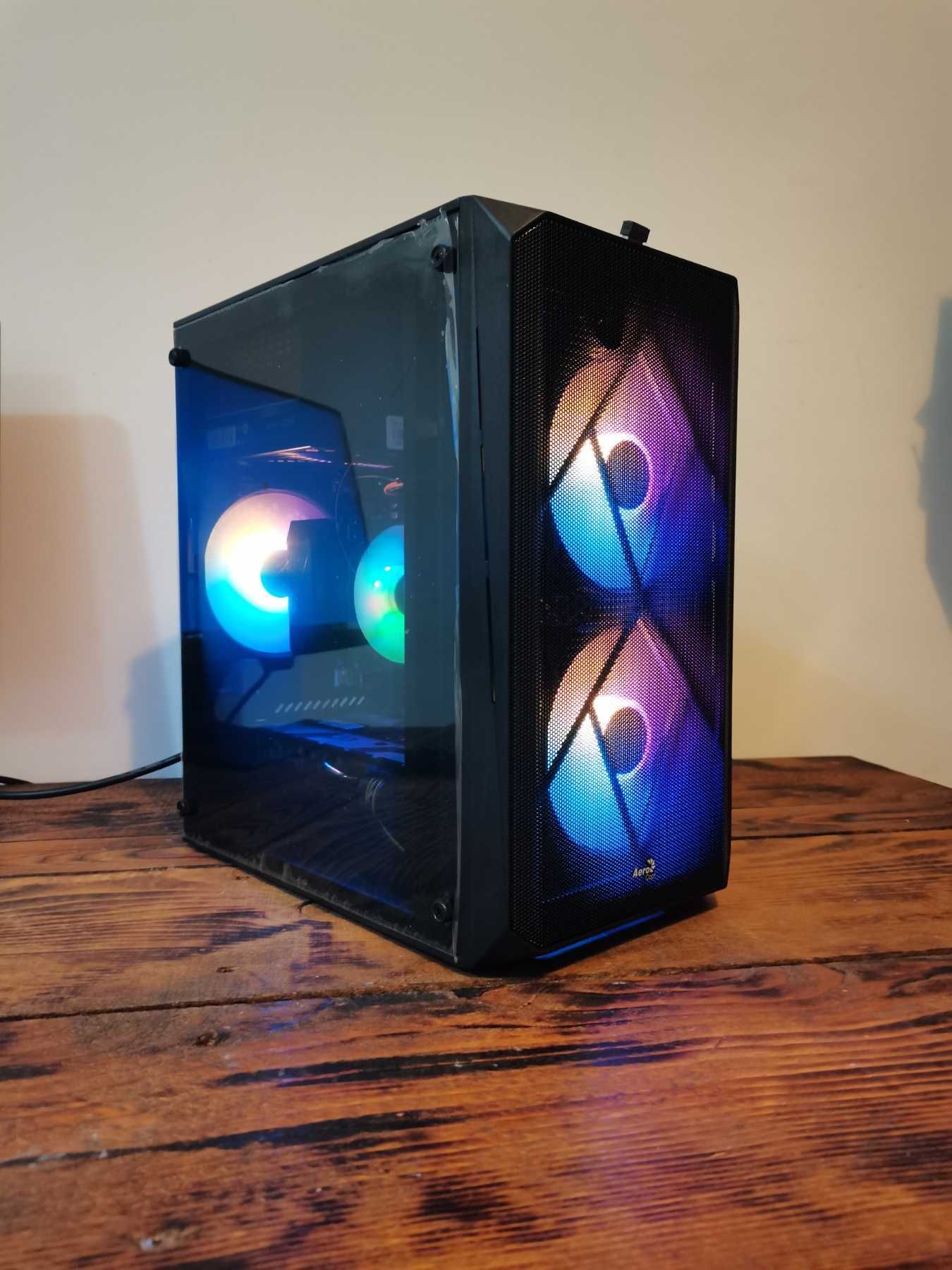 NEW Gamin PC Ryzen 5, RX 580 8GB, 16GB DDR4 3200, SSD 512GB