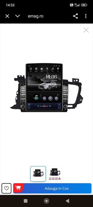 Suport Navigație universala model Tesla Style