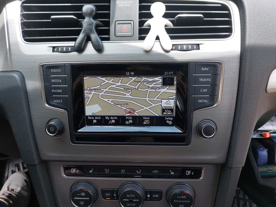 2025 SD карта за навигация VW Skoda SEAT 5FO MIB1 Golf Octavia Leon