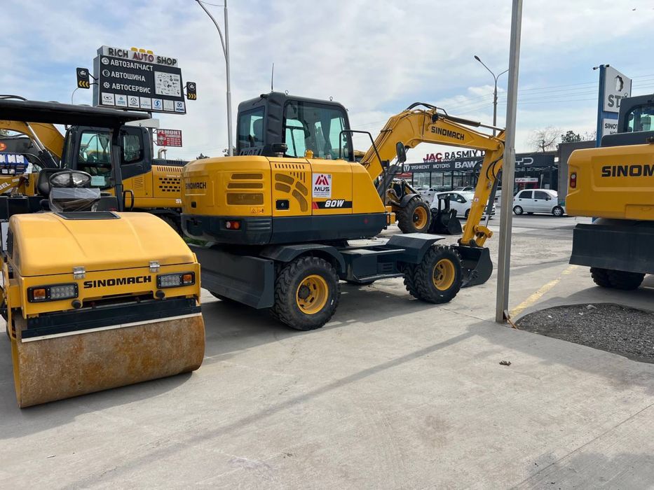 G’ildirakli ekskavator/ Колесный екскаватор