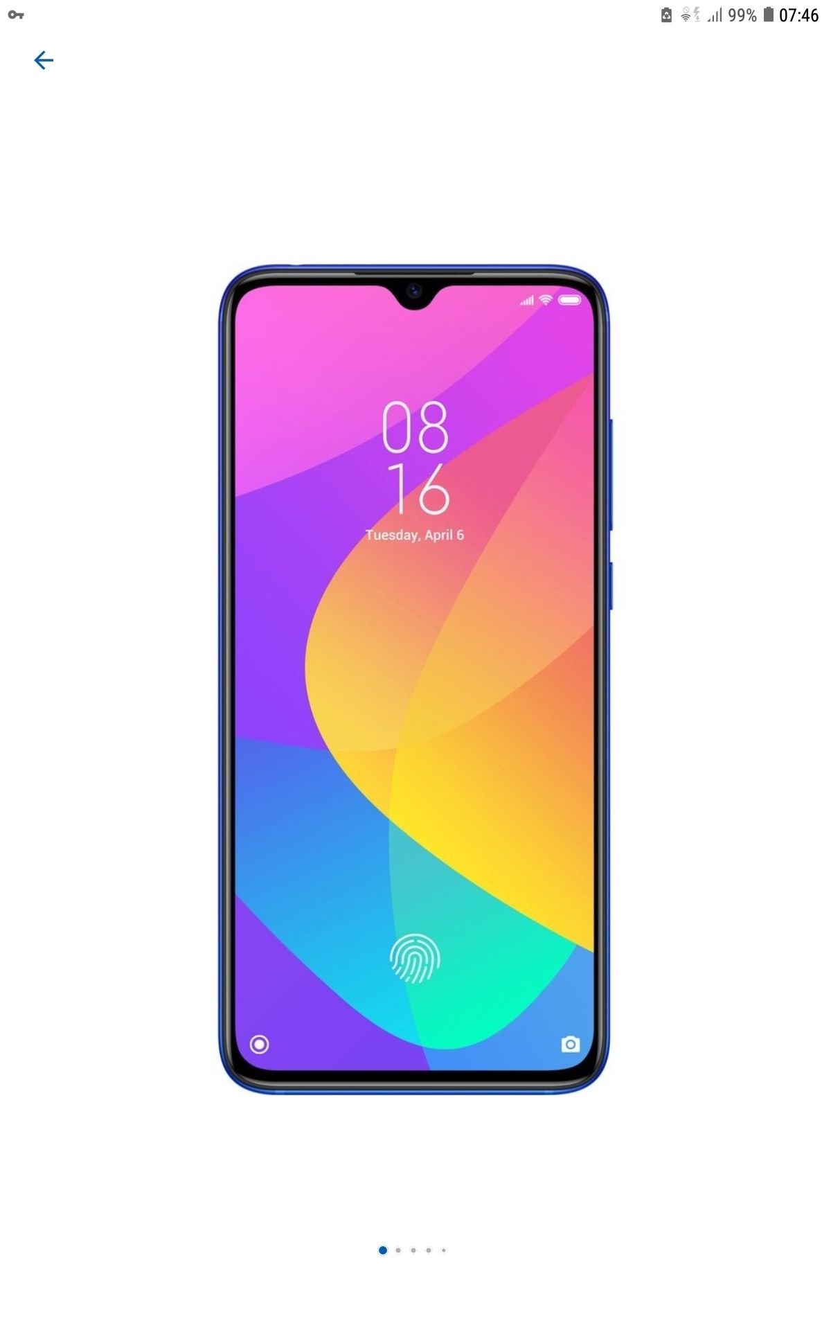 Vănd  xiaomi mi 9lite