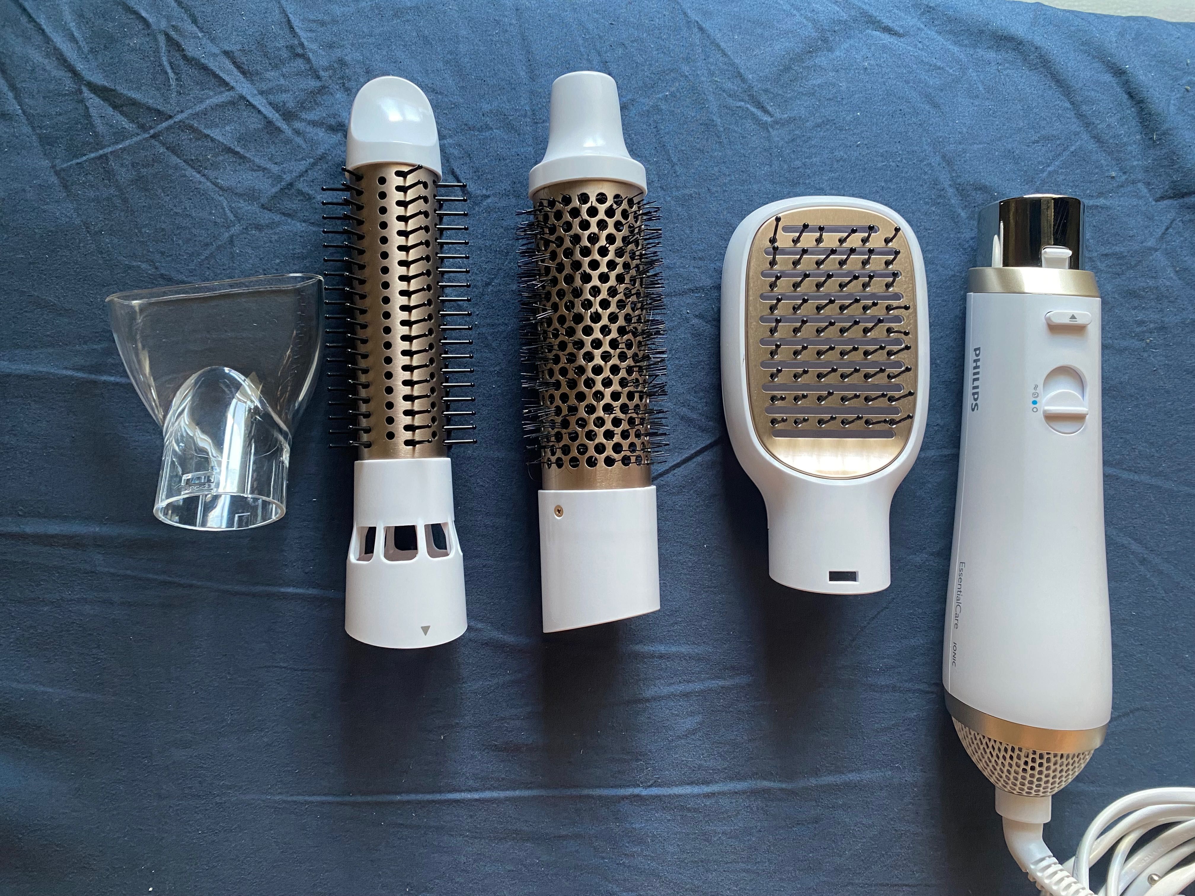 Perie cu aer cald Philips Essential Care Airstyler HP8663/00, 800 W