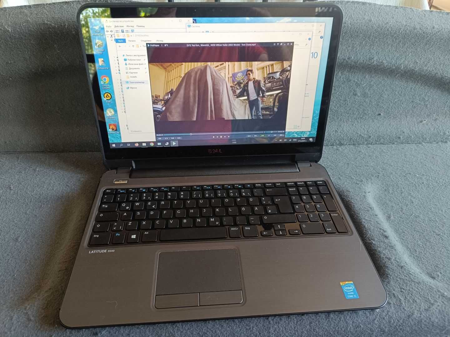 Продавам бърз лаптоп за офис, Dell Latitude 3540, Intel Core i5