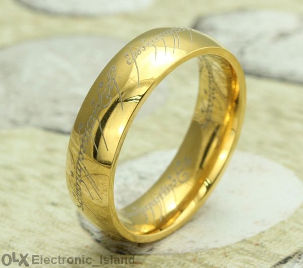 Пръстен Властелинът на пръстените Lord of the rings сребро или злато