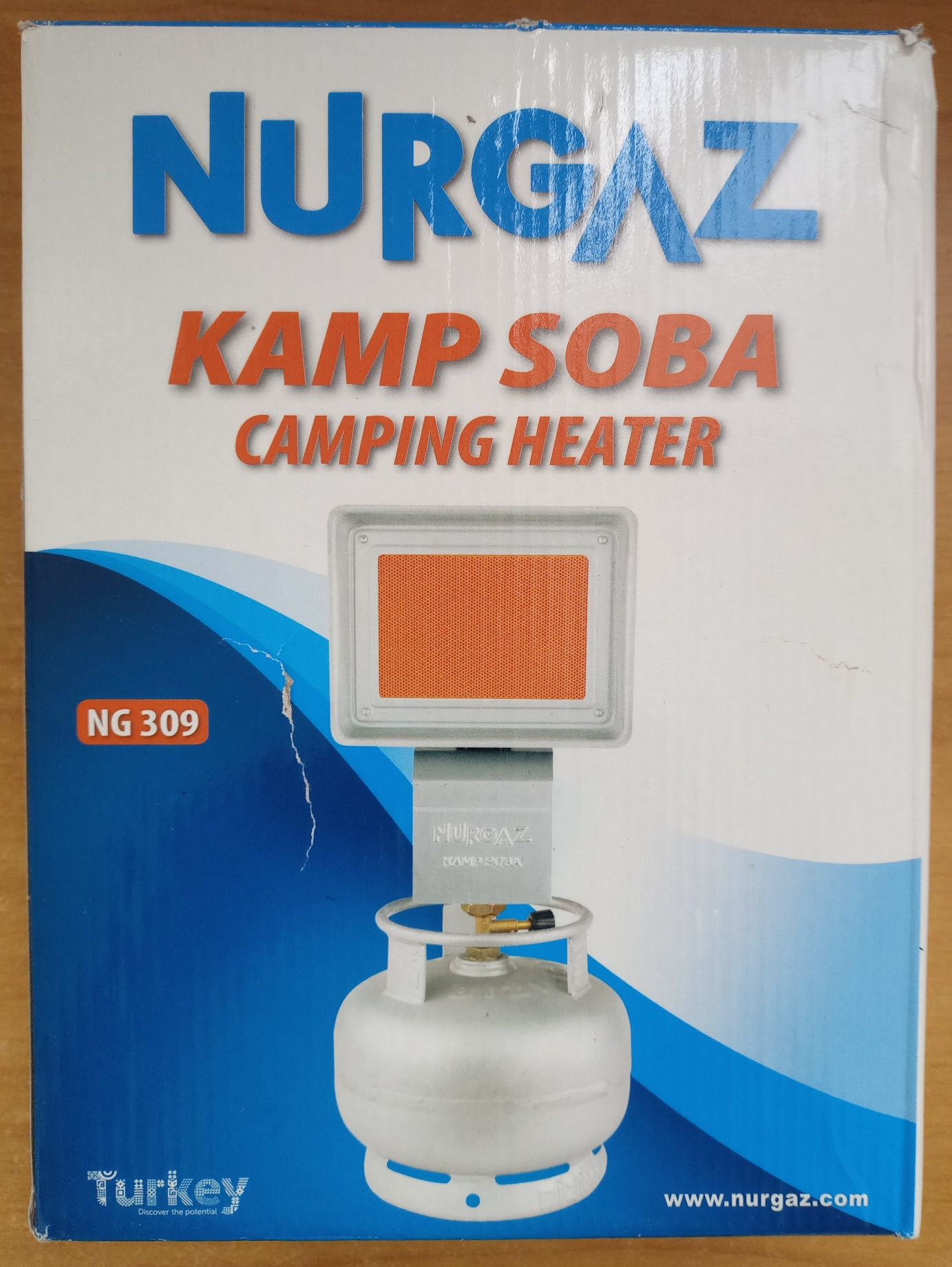 Arzător gaz, incalzitor
