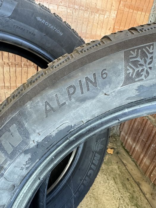 215/55/17  Michelin Alpin 6, iarna , DOT 4221