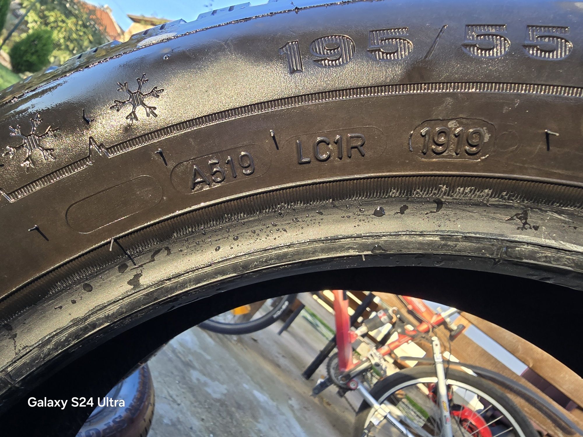 4 броя зимни гуми дънлоп, dunlop 16 цола