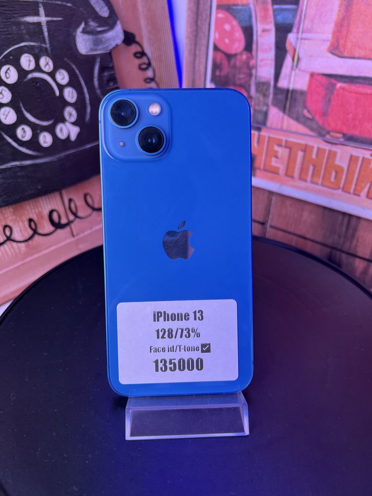 Iphone 13 128gb 73% все работает