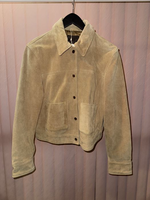 Дамско яке от естествен велур