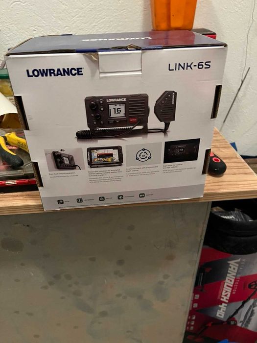 морска радиостанция lowrance модел link-6s
