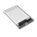 Carcasa HDD/SSD extern 2.5″ cu cablu USB 3.0 hdd laptop transparenta