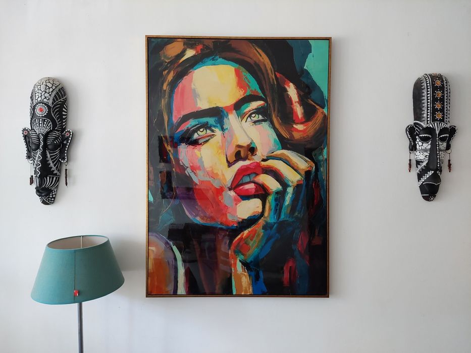 Tablou portret femeie