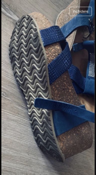 Zee Lane sandale piele intoarsa