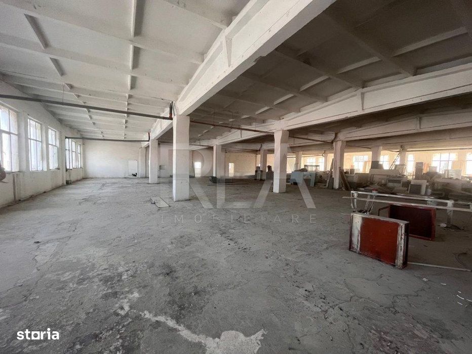 Inchiriere 2000  mp situati la etajul 1 in cadrul unei hale din Theodo