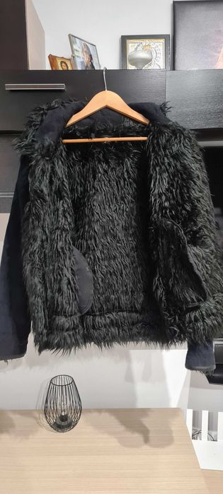 Geaca raiat neagra marime L