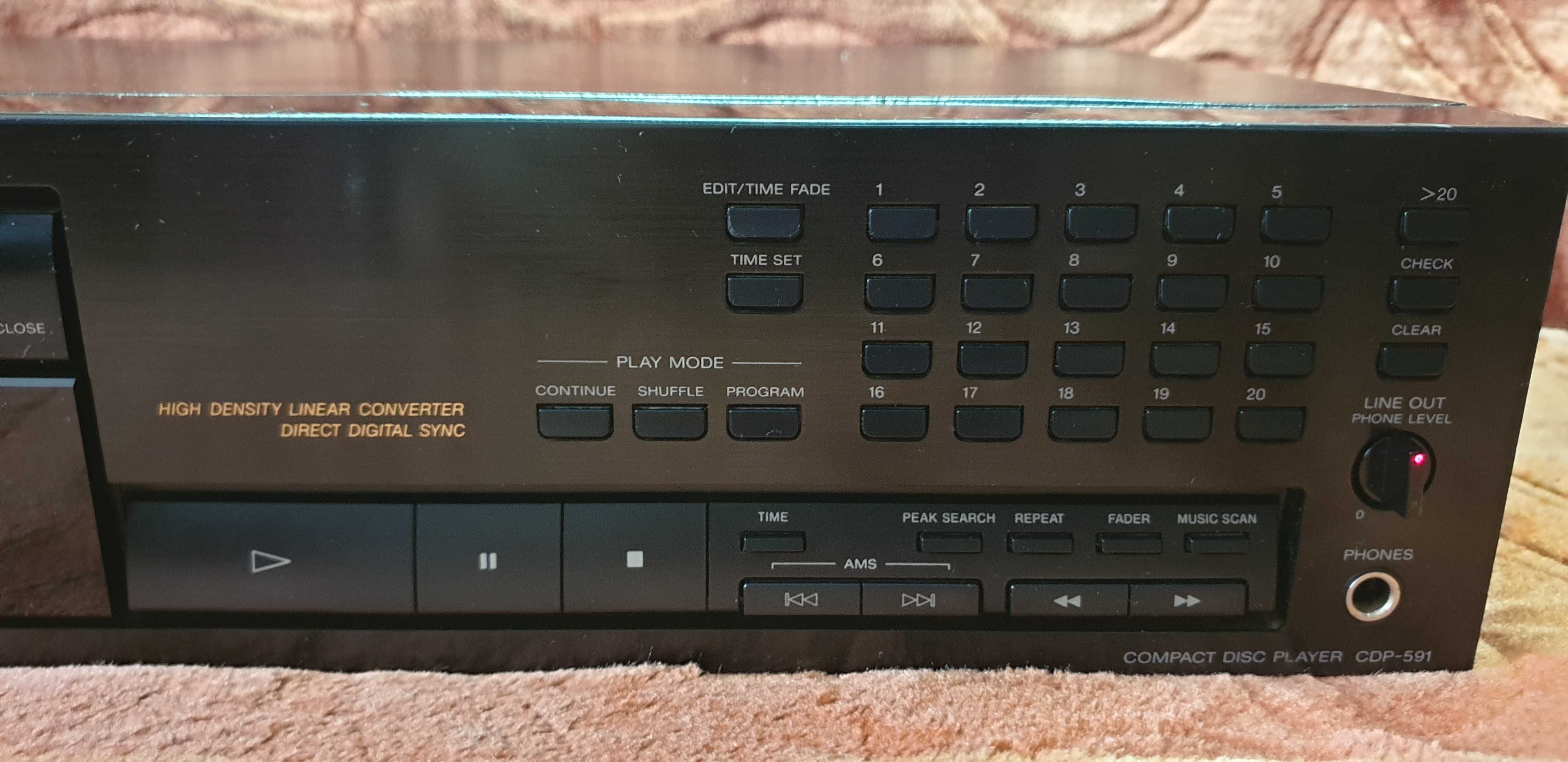 sony CDP-591 CD player