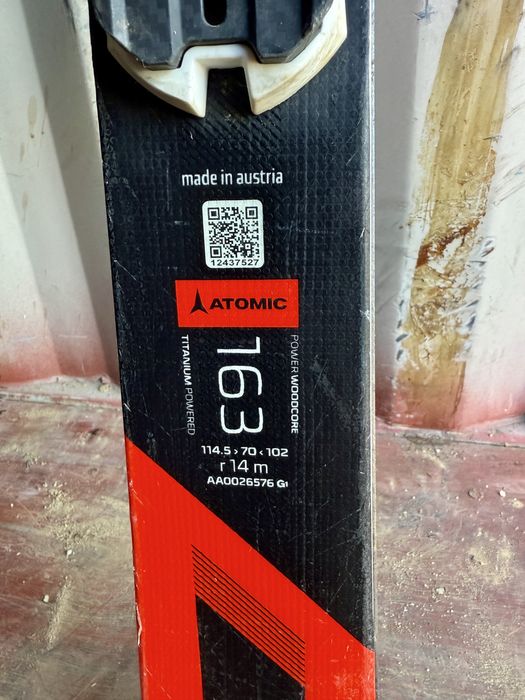 Ski Atomic S7 - 163cm, Slalom