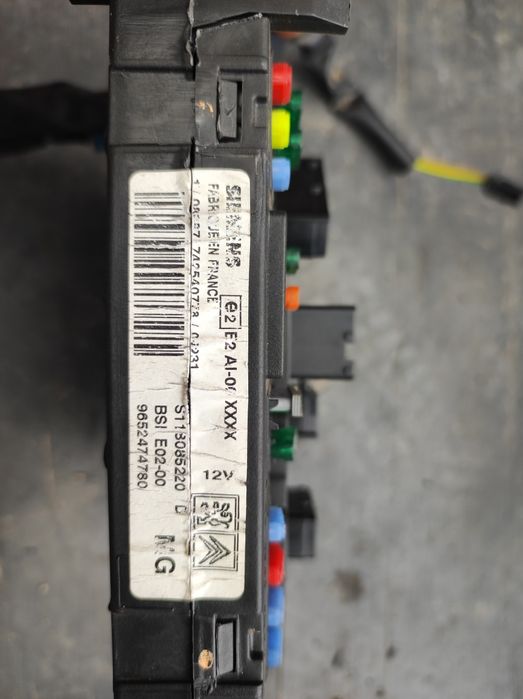 Компютър+BSi модул+ключ за Пежо-206,1.6HDI(фейслифт)