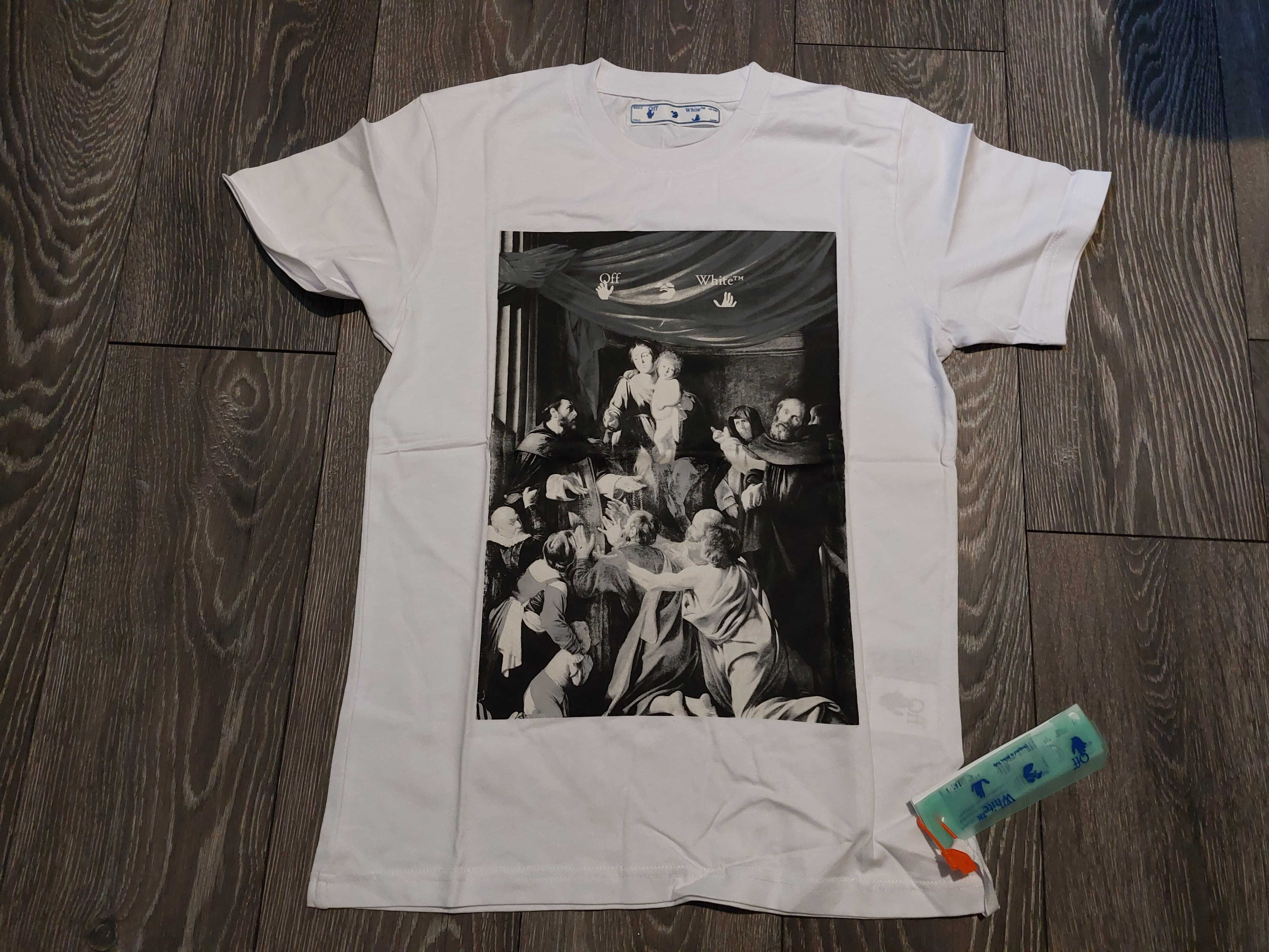 Тениска Off White Caravaggio M XL