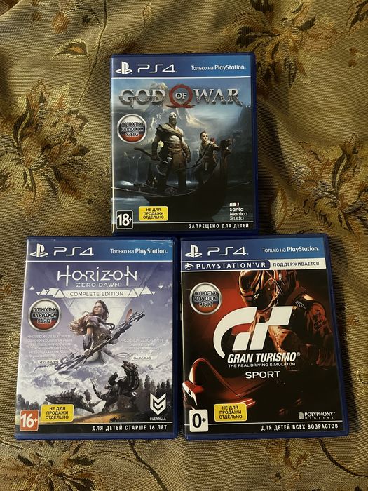 ИГРЫ НА PS4 в новом состоянии