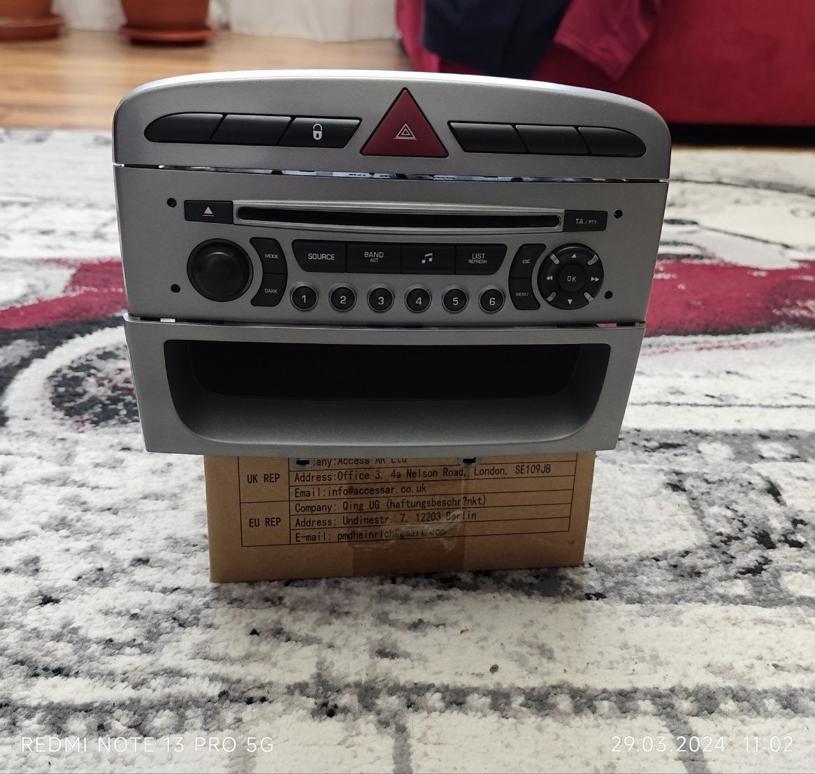 Cd radio Peugeot 308