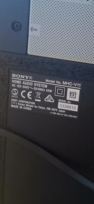 Boxa SONY (Bluetooth,mp3,USB)..