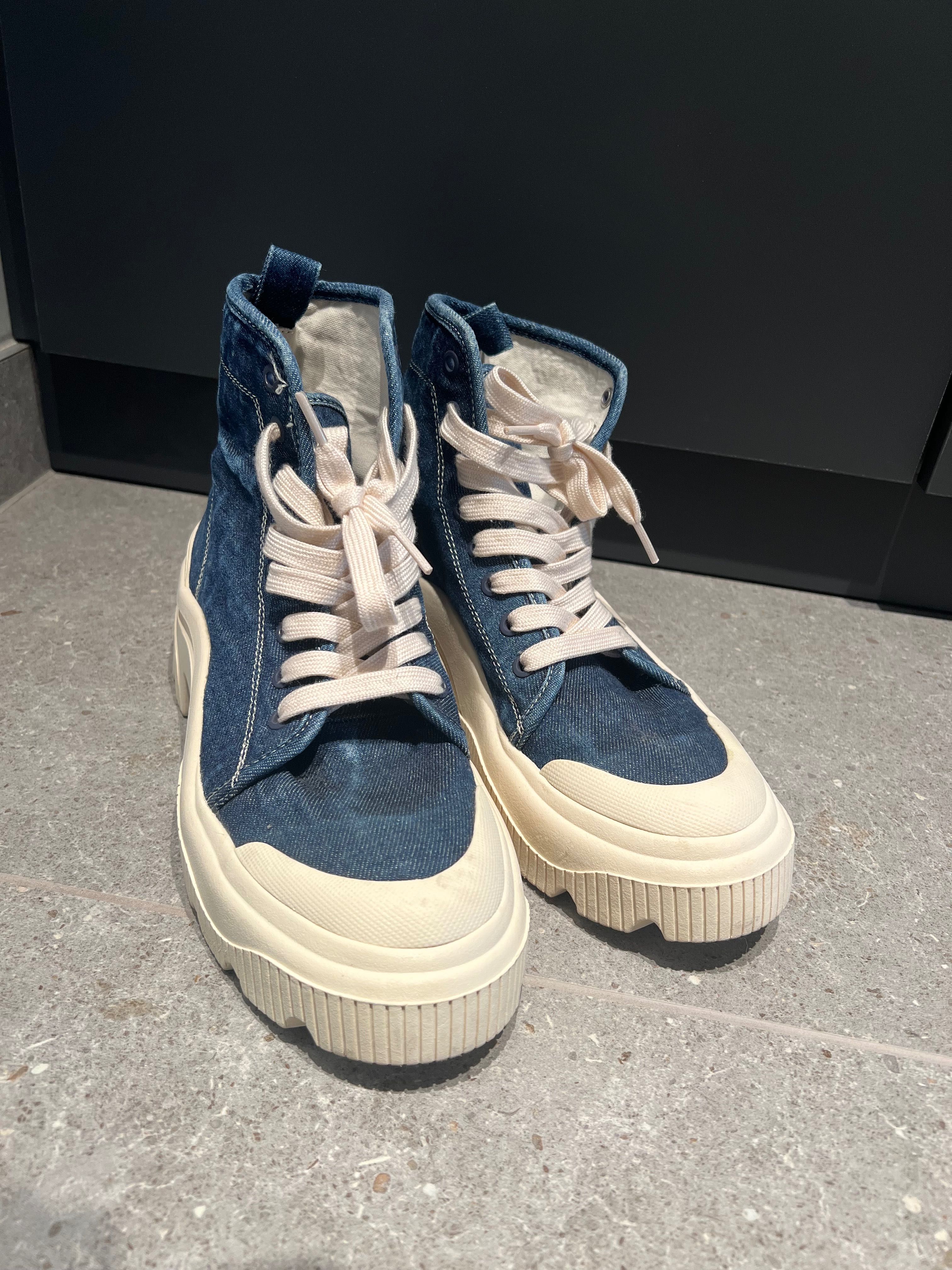 Дънкови боти Zara