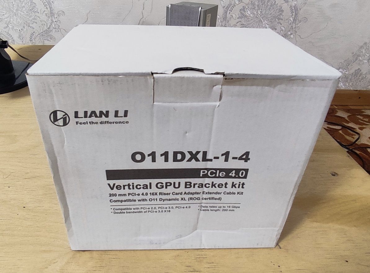 Продам райзер для видеокарты (vertical gpu mounting kit) pci express 4
