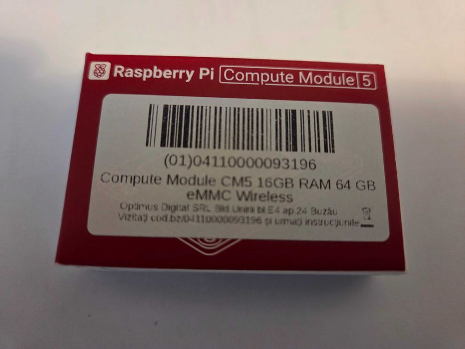 Raspberry Pi CM5 16G RAM 64G eMMC WIFI Compute Module