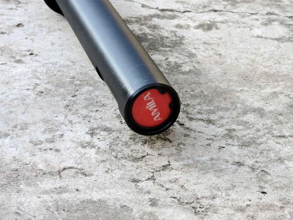 Олимпийски Лост 200 см, 15 кг AMILA Black Oxid / Захват ø25 мм /