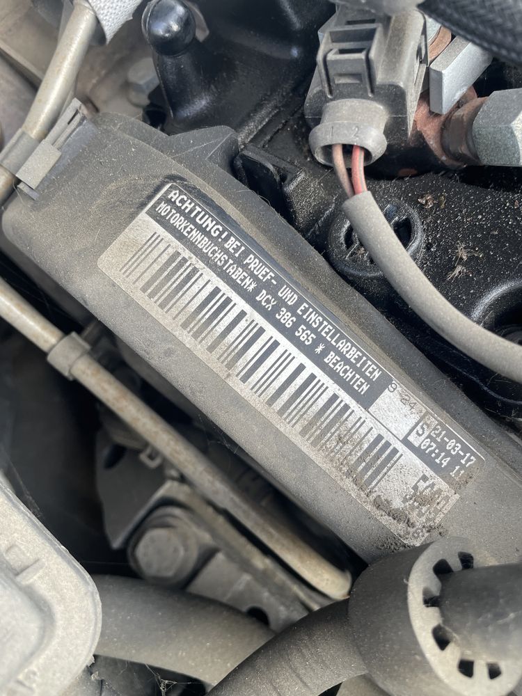 Vand motor 1.6 TDI cod DCX  probat !
