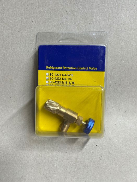 Robinete de agent frigorific de diferite tipuri.