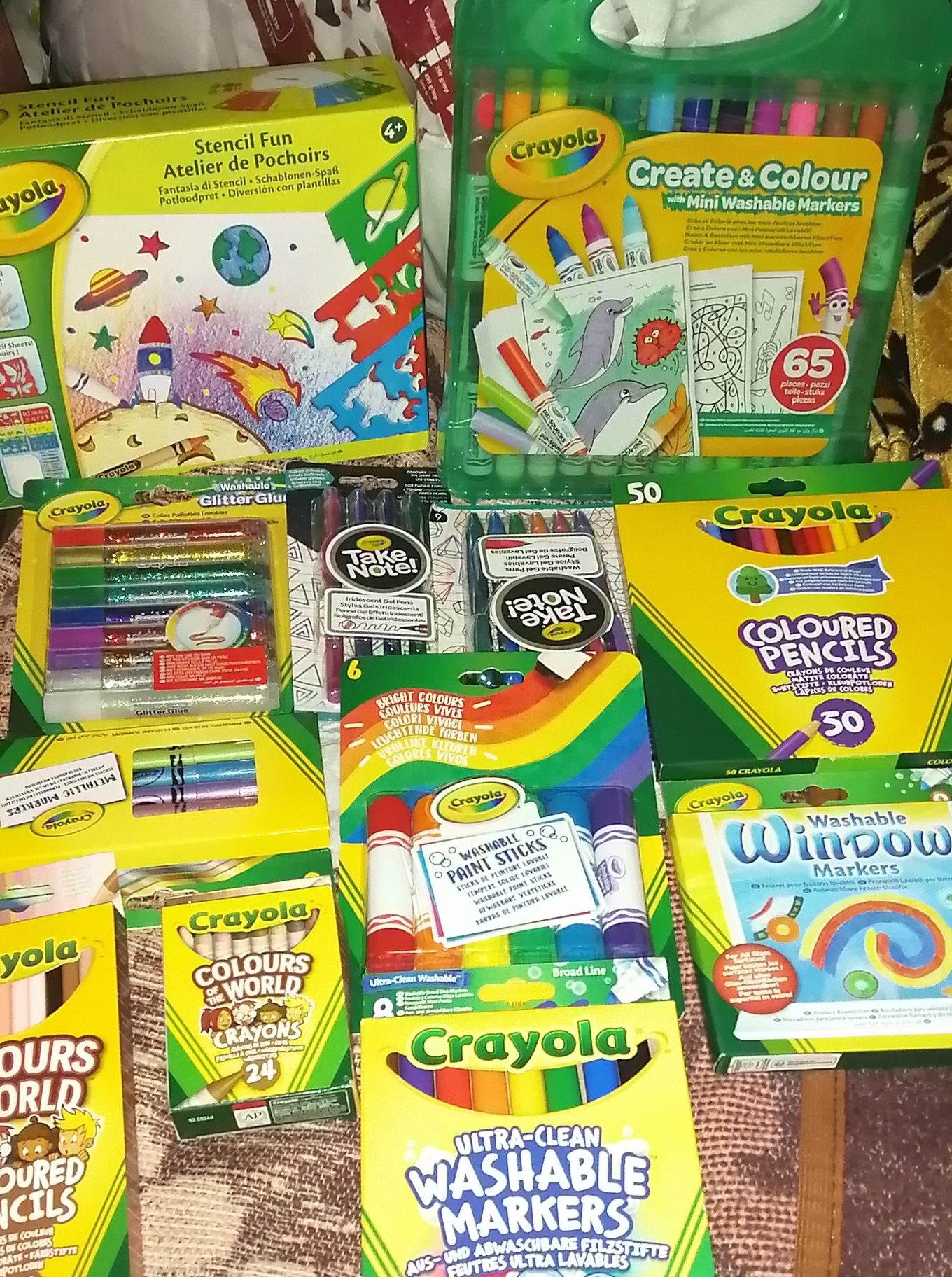 Set Crayola, ideal pentru copii