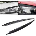 Set 2 Pleoape pentru faruri ornamente compatibile cu Volkswagen Golf 7