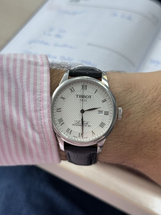 Ceas Tissot Le Locle Powermatic 80 Automatic 39mm curea deploiant