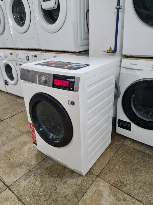 Masină de Spălat AEG cu Uscător Pompă Căldură