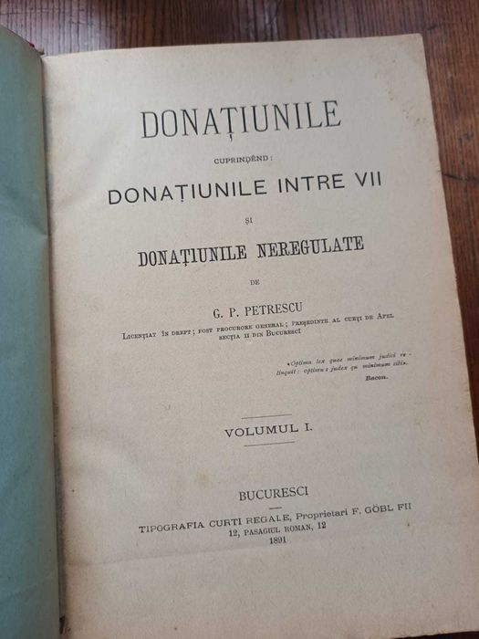 Lot de 10 Cărți Vechi (1860-1960) in stare buna
