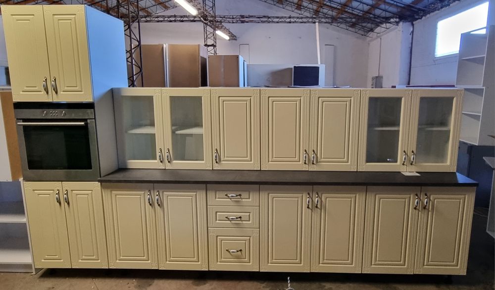 Mobila de bucatarie modulara noua, SOFT CLOSE, 3.4 m MDF