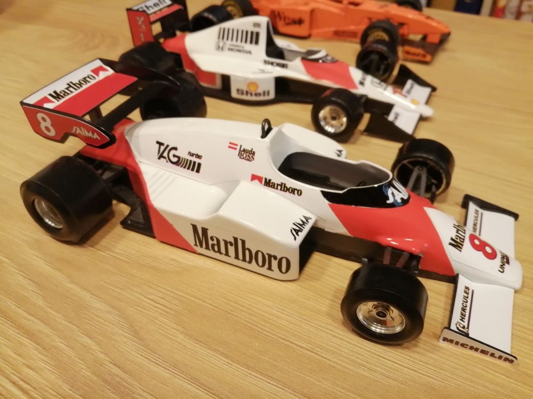 Machete Mclaren formula 1, Senna, Lauda, Hakkinen