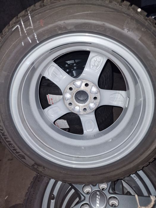 5x112 16 цола джанти Rial със зимни гуми 205/55R16  Audi/VW/Seat/Skoda