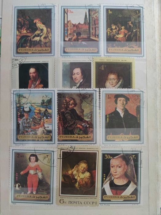 Два Немски класьора с марки