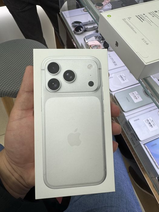 I phone 17 pro 256 silver 2 sim YANGI Тез ва арзон